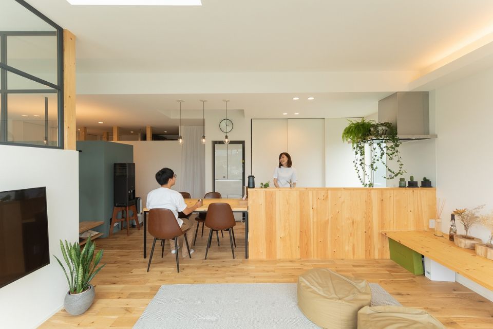 自然体で過ごす穏やかな平屋|the HOUSEの施工事例