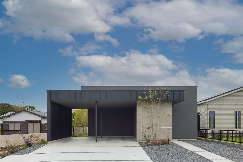 開放感溢れるシンプルな平屋|the HOUSEの施工事例