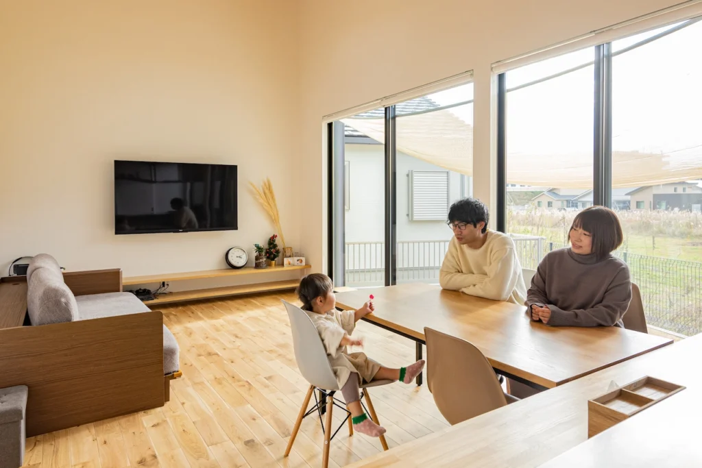 サロンを併設した平屋|the HOUSEの施工事例03
